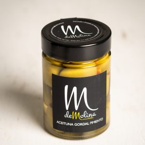 Aceituna gordal con pimiento